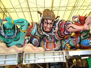 青森ねぶた、準備着々