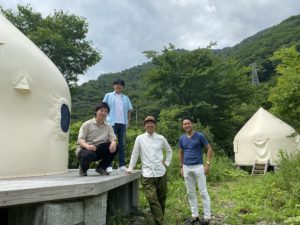 Living & Learning with Nature…無人駅で非日常体験