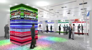 スタートアップ共創のリアルに触れる展示ブース「EXHIBITION」